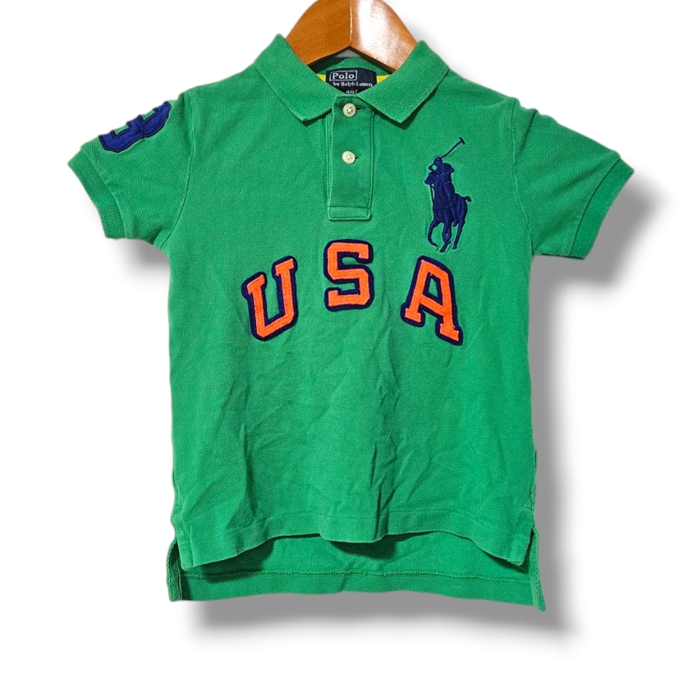 Boy’s Polo Ralph Lauren, Short Sleeve Polo, Size 4/4T